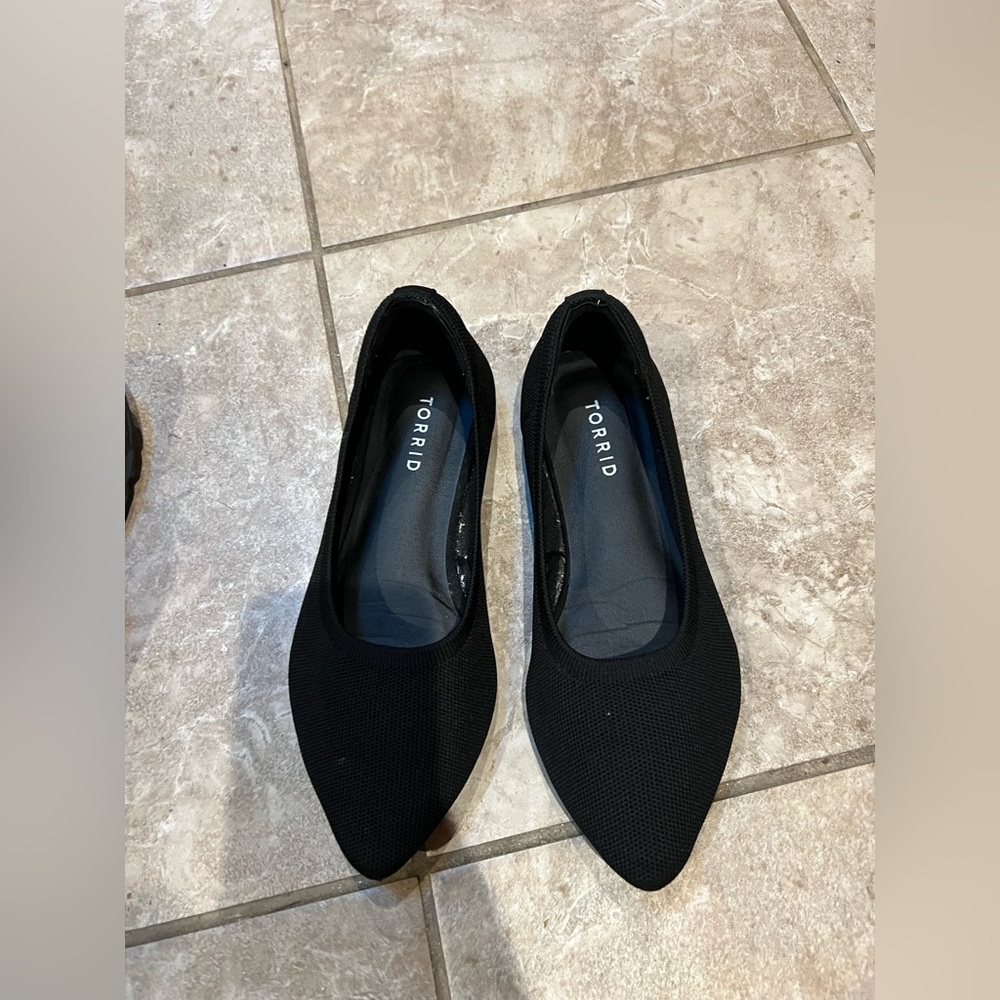 Torrid Black Mesh Women's Flats
